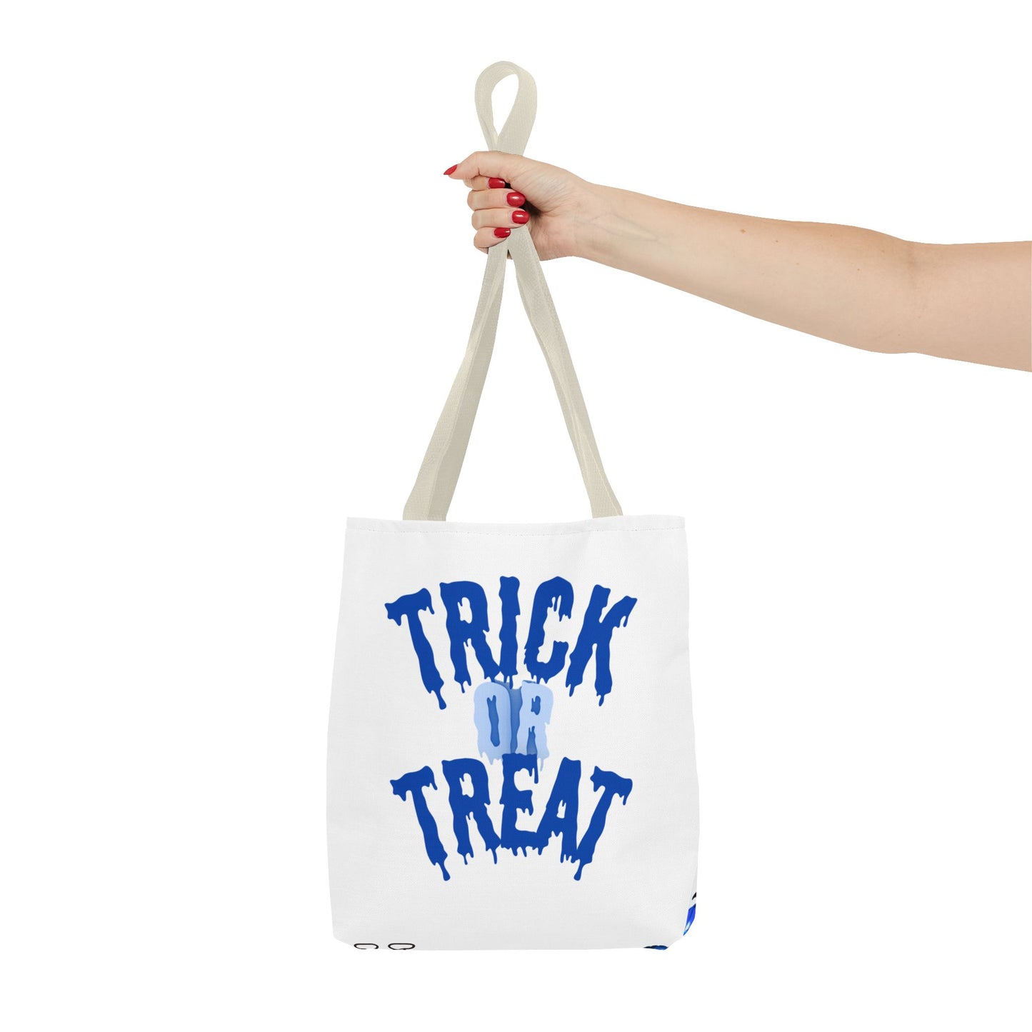 Halloween-Themed Tote Bag, Trick or Treat Accessory, Spooky Skeletons and Pumpkins, Perfect for Autumn Celebrations, Eco-Friendly Gift