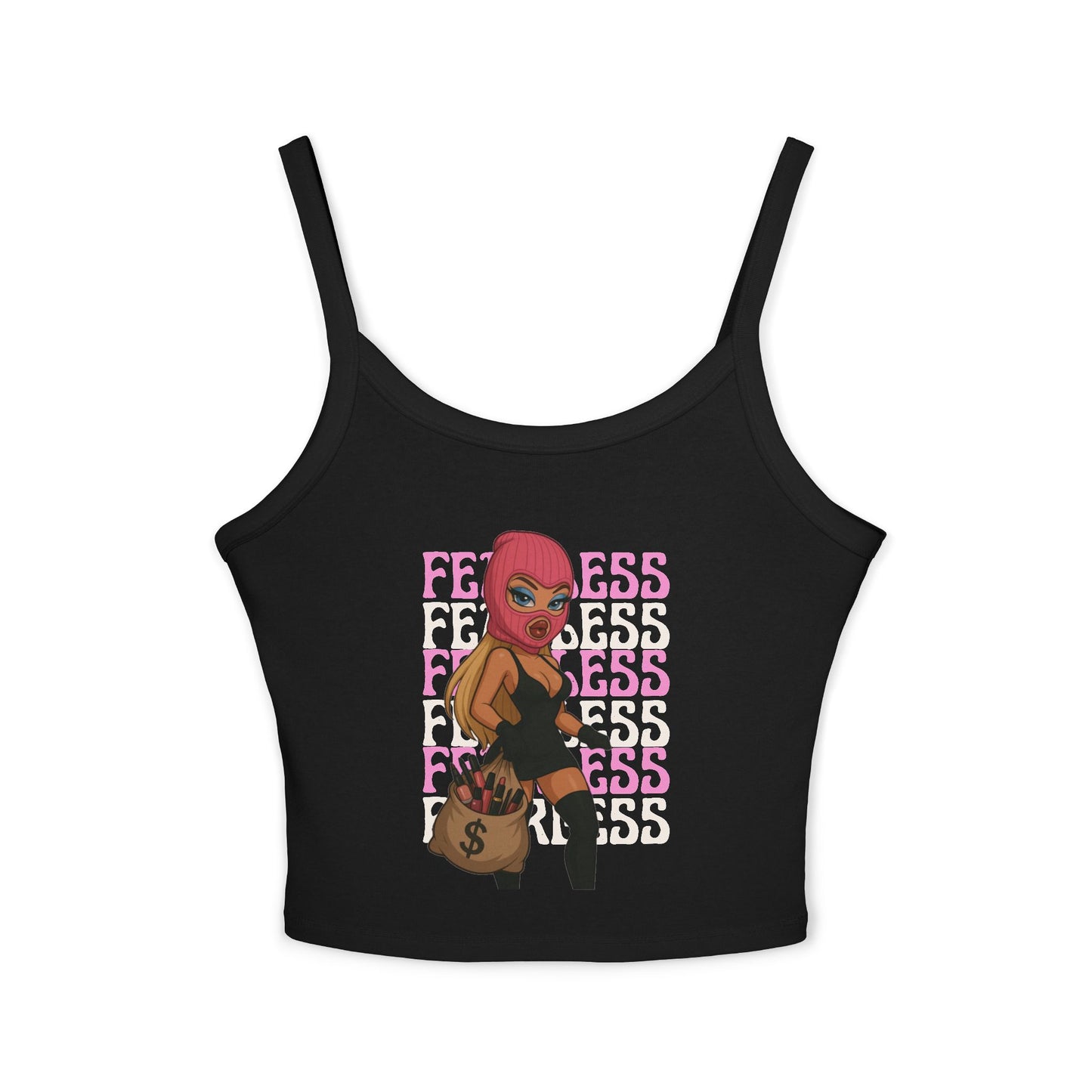 Fierce & Fearless Spaghetti Strap Tank Top | Trendy Women's Fashion | Casual Summer Wear, Festival Outfit, Gift for Her, Comfortable [...]