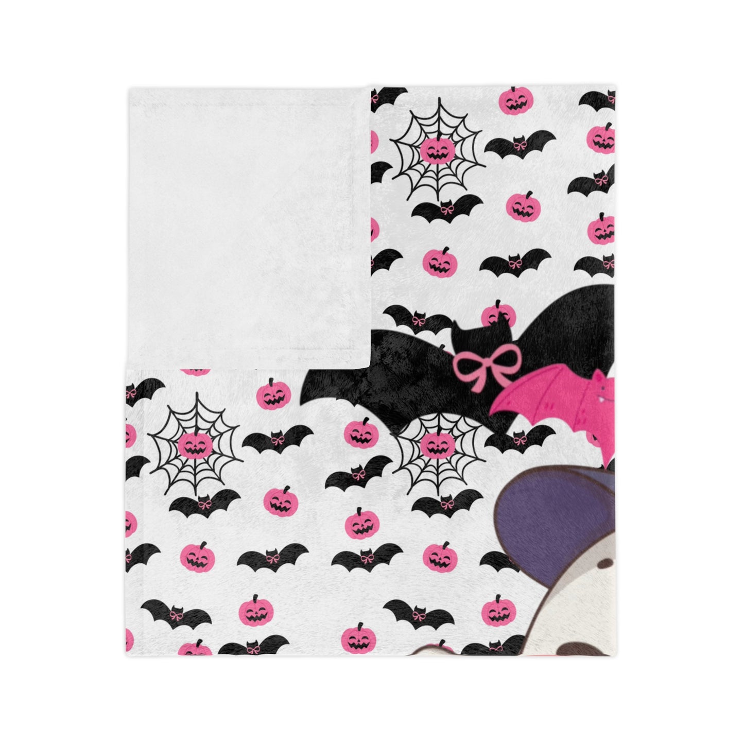 Cozy Halloween Blanket for Kids, Cute Ghost Design, Soft Microfiber Throw, Perfect for Spooky Season, Trick or Treat Decor