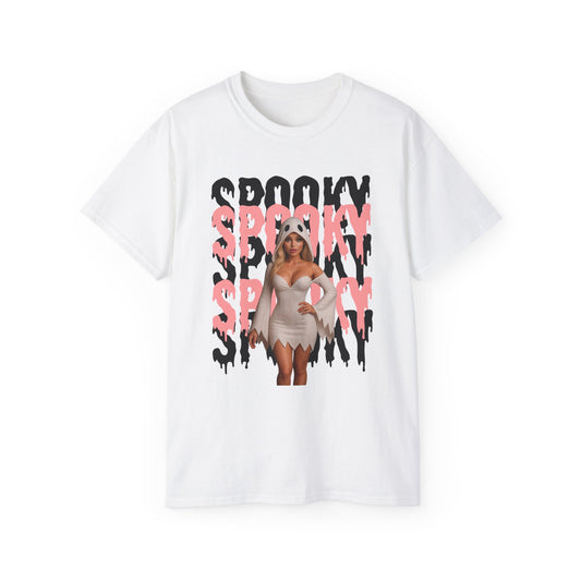 Spooky Unisex Tee, Halloween Costume Shirt, Fun Graphic Tee, Party Wear, Casual Everyday Top