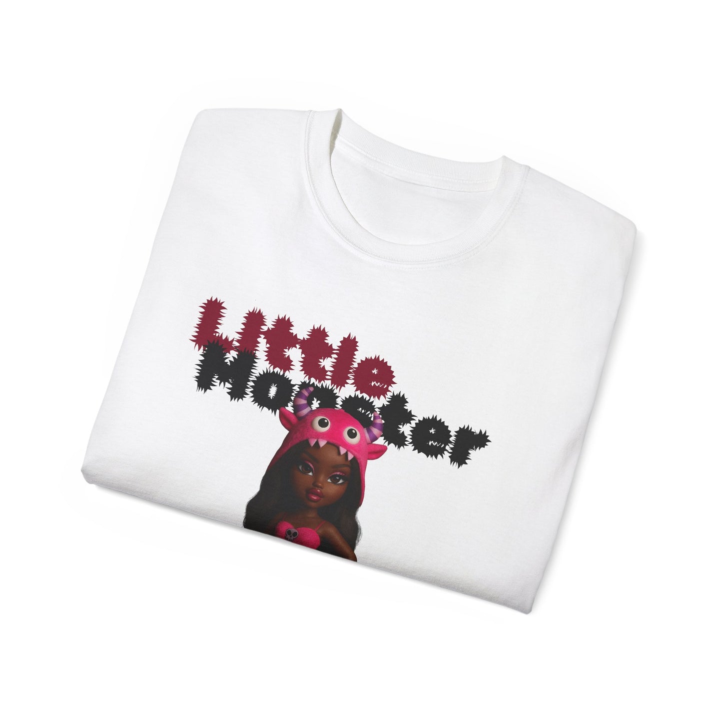 Cute Little Monster T-Shirt, Fun Graphic Tee, Kids Birthday Gift, Playful Casual Wear, Halloween Costume Top, Unique Gift Idea